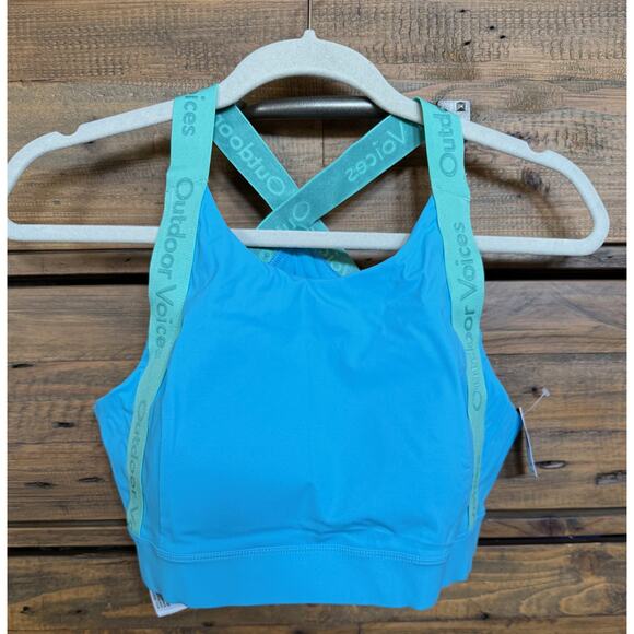 Outdoor Voices Sports Bra Women's Large Disney Mickey Cross Back Limited Edition - Picture 1 of 8